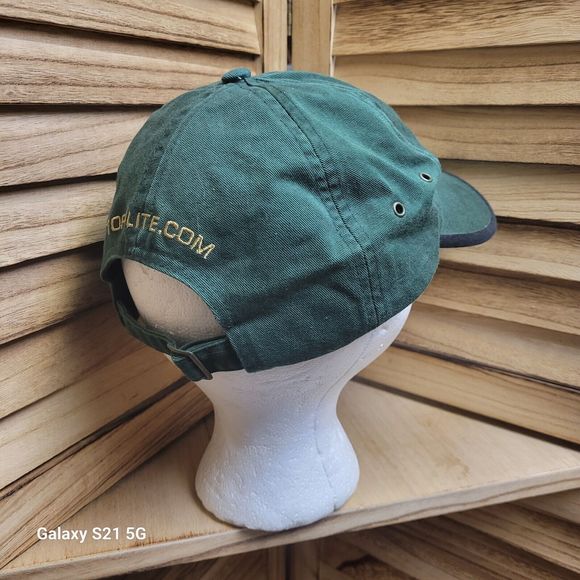 Top Flite Hat Cap strap back adjustable golf cap green embroidered - Picture 4 of 12